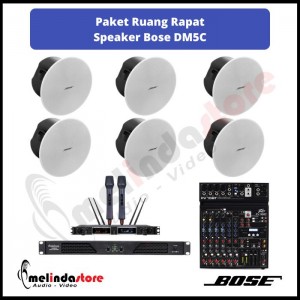 Paket Sound System Ruang Rapat Speaker Bose Ceiling DM5C | 6 Speaker